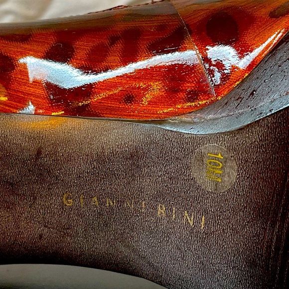Gianni Bini Cheetah Print Heels - Picture 3 of 6
